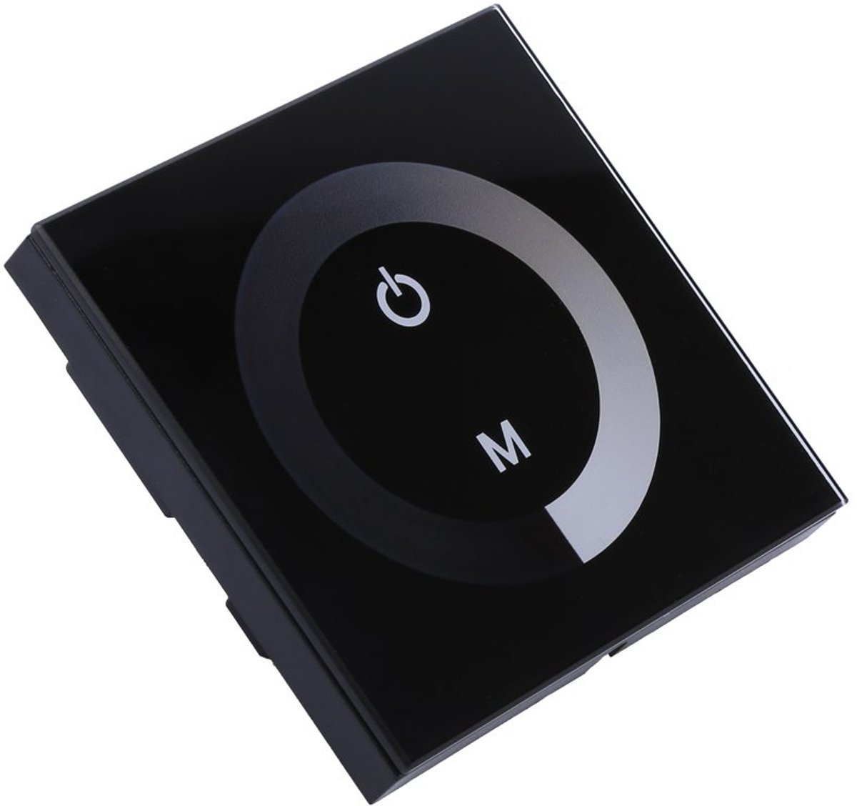 SnelShoppen - Touch Panel Dimmer DC 12V-24V Dimming Controller Lichtschakelaar voor Eenvormige LED Lichtstrip Wandcontroller Binnen en Buiten Verlicht
