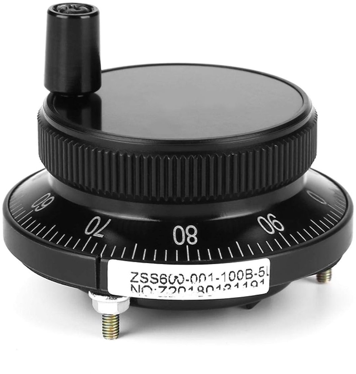 SnelShoppen - Hand Encoder 5V 60mm CNC Draaien Encoder met 100 Stopposities, Ultra Dun en Licht Gewicht, Geschikt voor Handmatige Puls Invoer CNC Syst