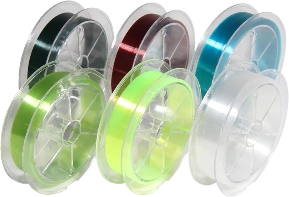 Vislijn Nylon - Monofilament Lijn - Vissen Buiten - Zeer Sterk - 100 m 0.4 mm - Blauw