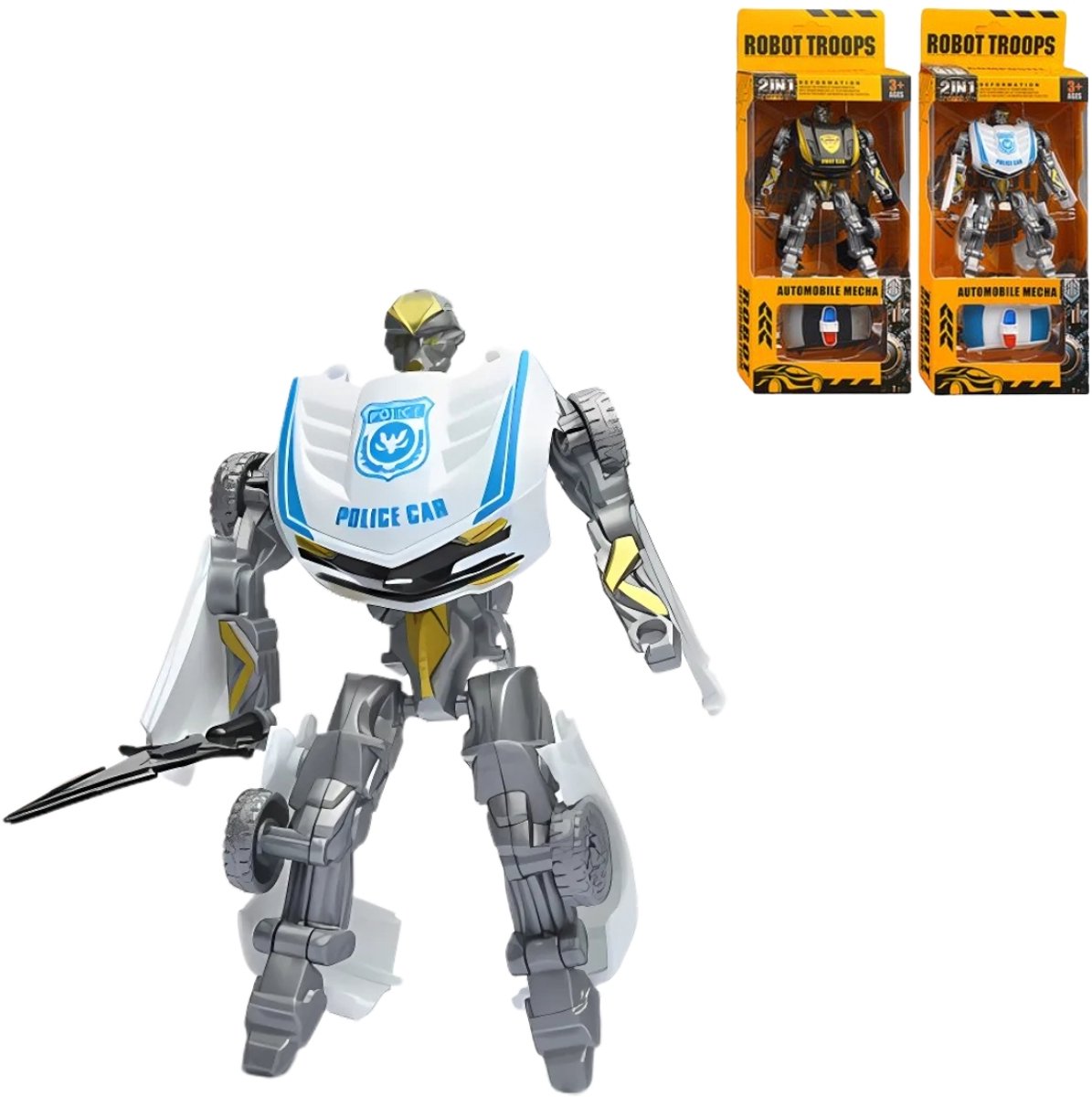 Robottroepen Transformeerbare Robot 2 Assortiment - UNI