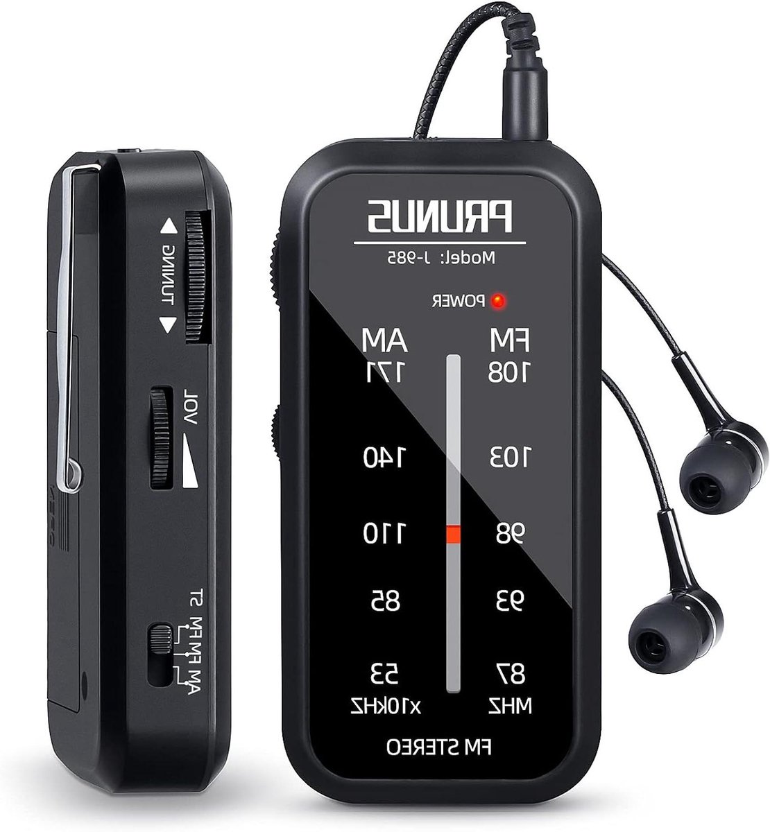 Draagbare Mini Radio - Zakradio AM FM - Luisteren Muziek - DSP Chip Ontvangst