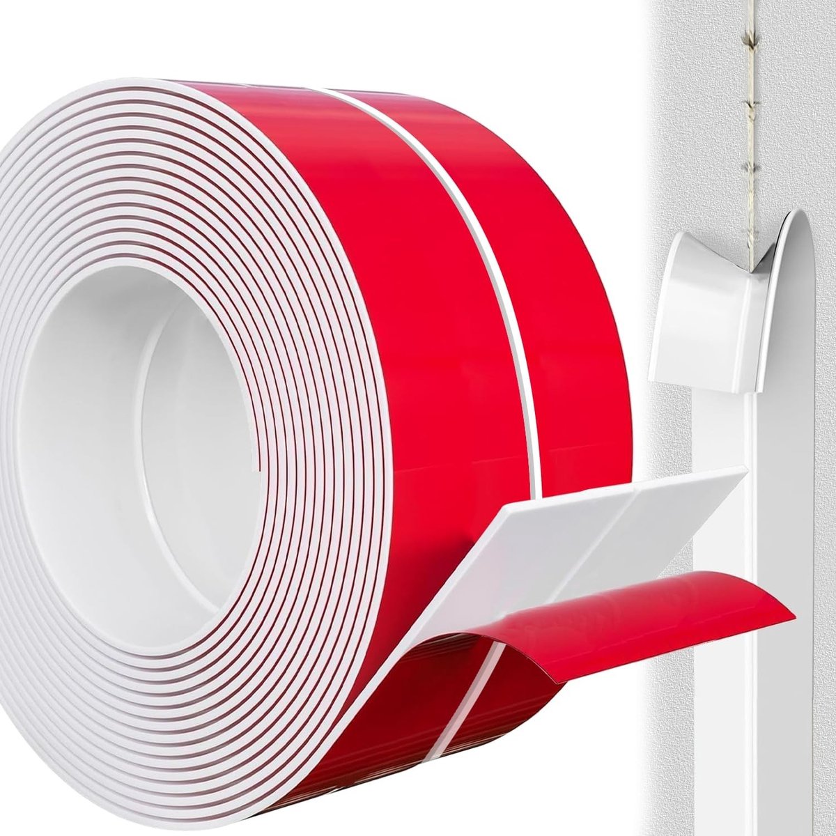 Multifunctionele Plakstrips 4 cm x 3,3 m voor Hoek- en Randbescherming, Geschikt voor Deuren, Ramen, Wanden en Vloeren, Eenvoudig aan te Brengen