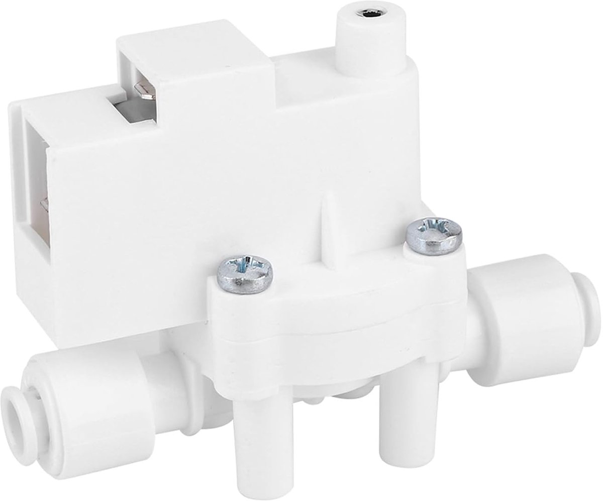 SnelShoppen - Drukschakelaar Snelle Reactie voor Pomp RO Waterfilters Omgekeerde Osmose Tank 0.25 MPa Actie 1/4 Inch DC 24V