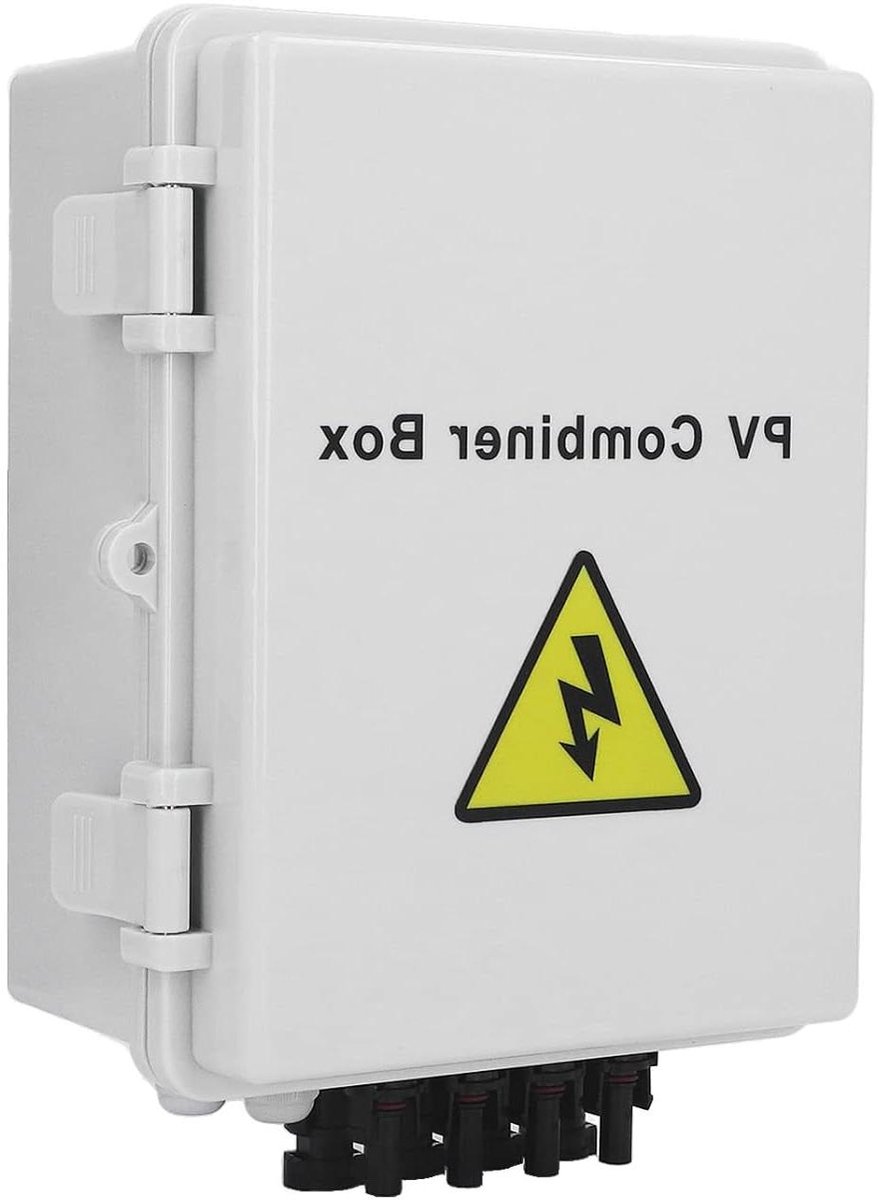 PV Combiner Box - Zonne-energie Verdeeldoos - Zonne-energie Systemen - IP65 Waterdicht - 30 x 22 x 13 cm - Grijs