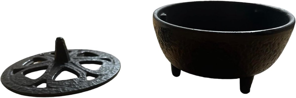 SnelShoppen - Incense Aromatherapy Burner - Gietijzeren Aromatherapie Brander - Multifunctionele Wierookhouder voor Thuisdecoratie - Badkamer en Slaap