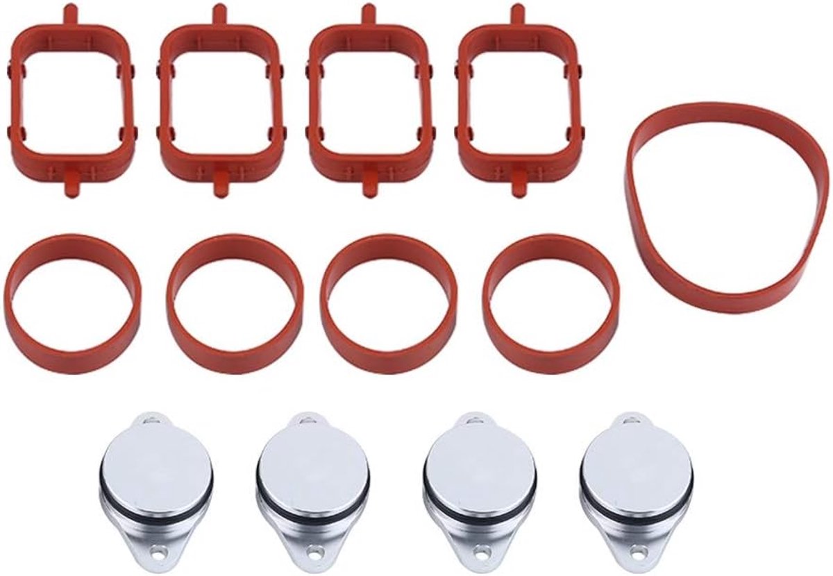 SnelShoppen - 4/6 Stuks 22mm Wirbelklappen Reparatieset Diesel Wirbelklappen Rohlingen Bungs Ansaugdichtingen Wirbelklappen Stoppen Vervangen