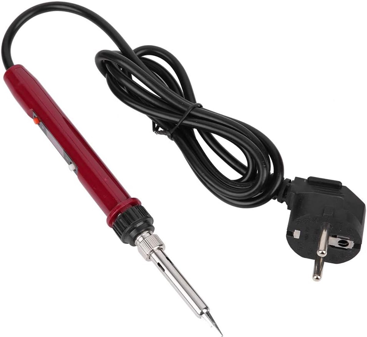 SnelShoppen - Elektrische Soldeerbout RVS 180°C - 480°C Constant Temperatuur Lasmachine EU Stekker 220-240V voor Electronica, Hobby en Reparatie