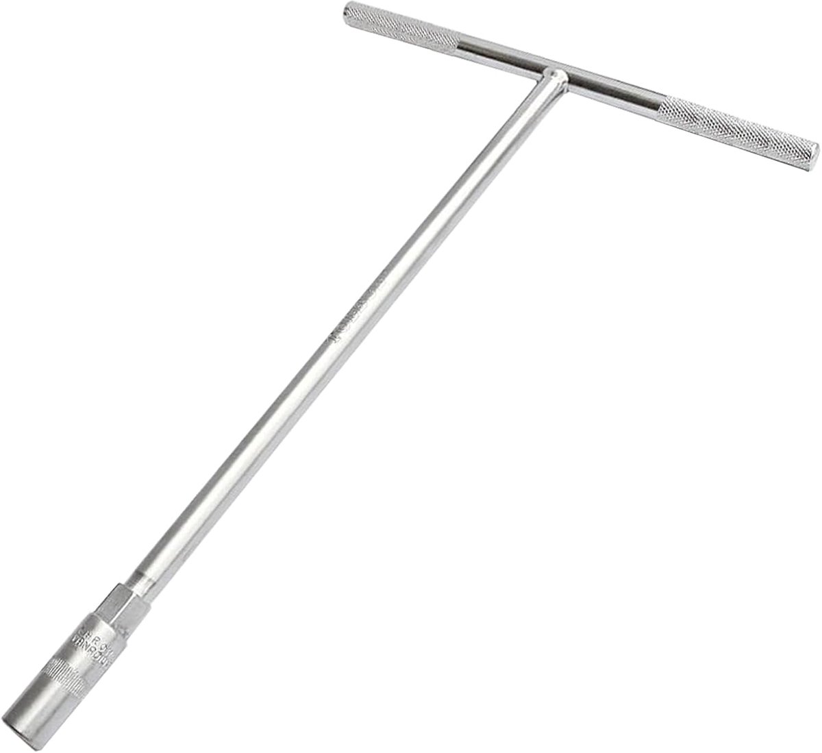 SnelShoppen - 1 x Hexagonale T-Vormige Steeksleutel 6-19 mm, Chroom Geplateerd, Voor Tuin, Fietsonderhoud, Meubelmontage, DIY Klussen