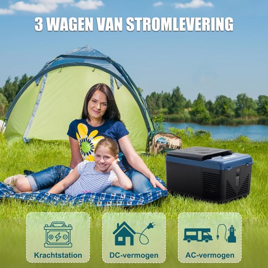 SP® Koelbox - 9L Capaciteit - Elektrische Koelbox - Koelbox Elektrisch - Zwart - 50cm x 38cm x 31cm van sp — afbeelding 2
