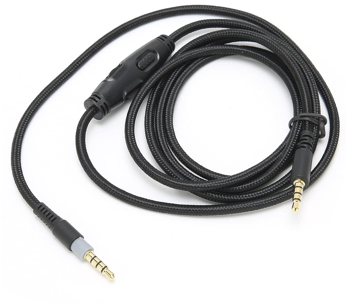 Watris Veiyi 3.5 mm Headphone Cable, Audio Cable Plug to Plug, Headphone Cable with Volume Control - ShopVlot