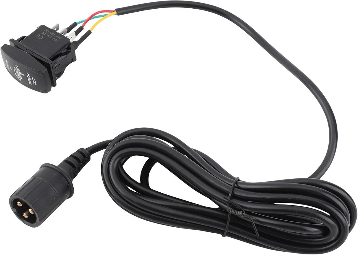 SnelShoppen - Winch Toggle Switch Handcontroller 3 Pool 12V voor UTV Off-Road Voertuigen - Waterproof Control Kabel Set 1500-6000
