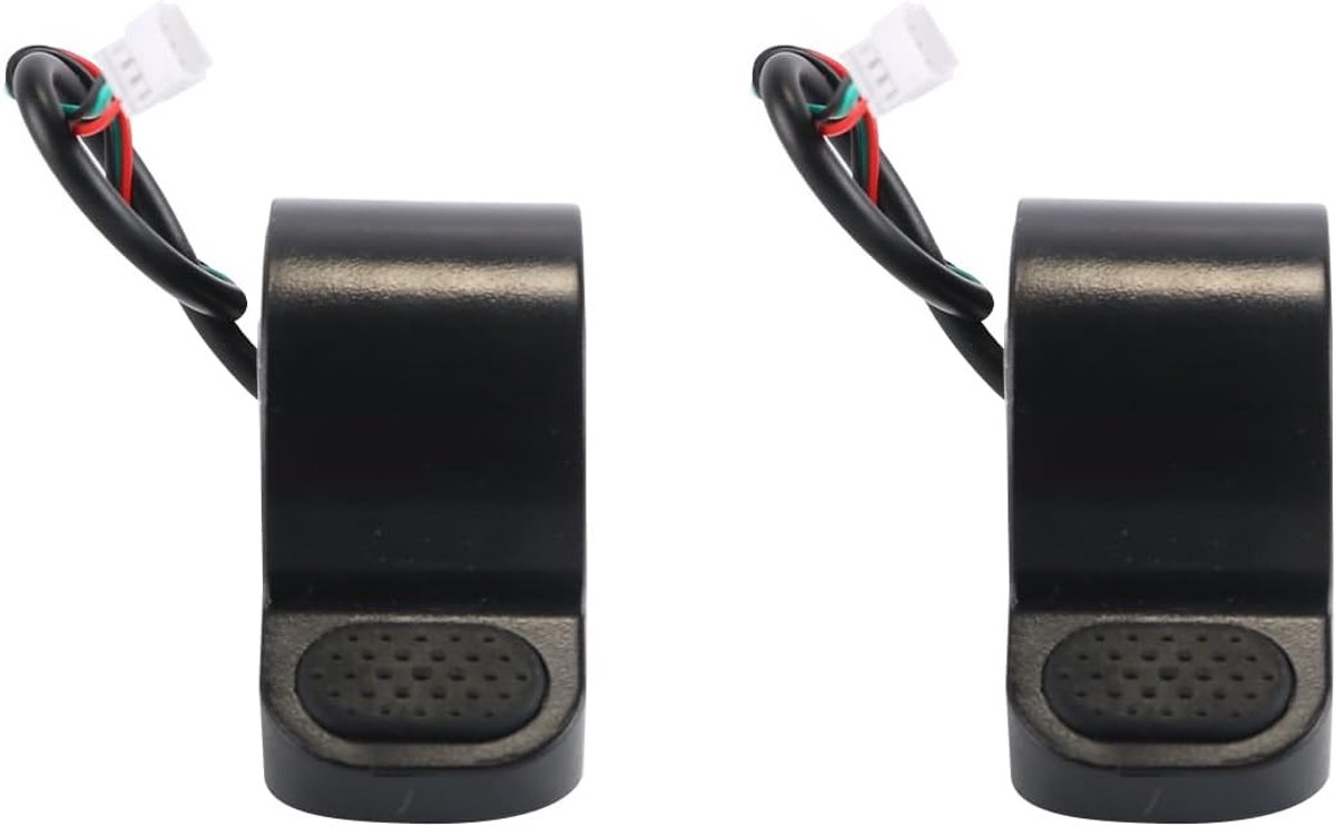 SnelShoppen - Elektrische scooter accessoire vinger gas, geschikt voor M365, accelerator accessoires van duurzaam plastic met aluminium ring voor lang