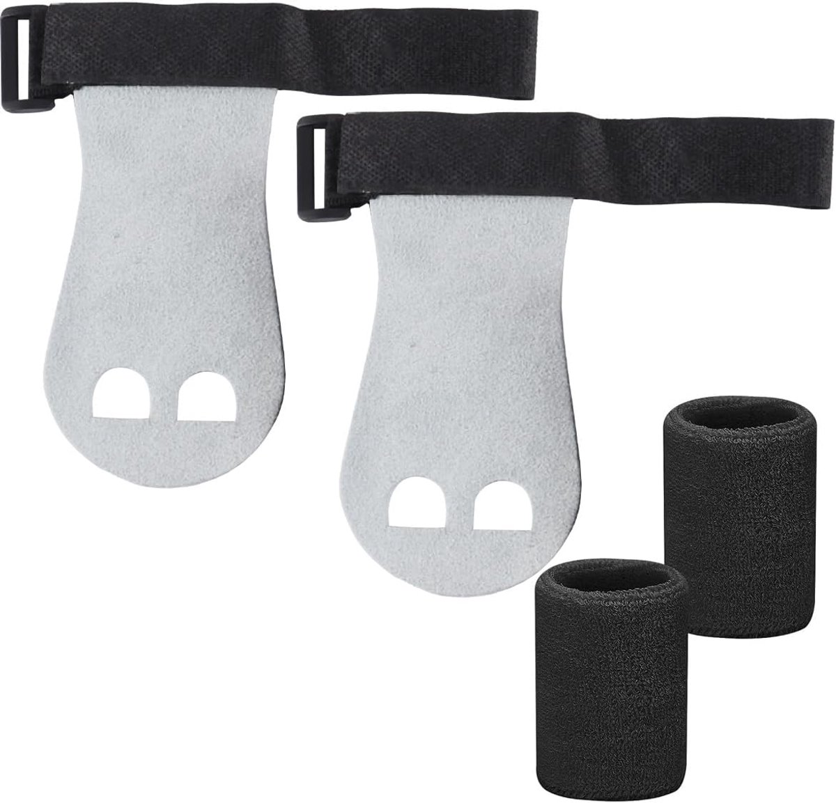 SnelShoppen - Gymnastiek Grips met Polsband voor Meisjes en Tieners - Verstelbare Leren Handbescherming voor Gymnastiek, Horizontale Baan, Cross Train