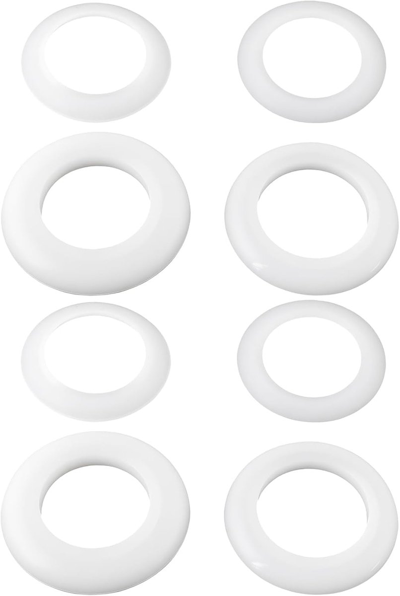 SnelShoppen - 2 Set Siliconen Pop-Up Afvoerplug Seal Kit Vervang O-Ringen voor 40MM Messing Wasbak Fittingen Reparatie van Lekken met Handmatige Aansl