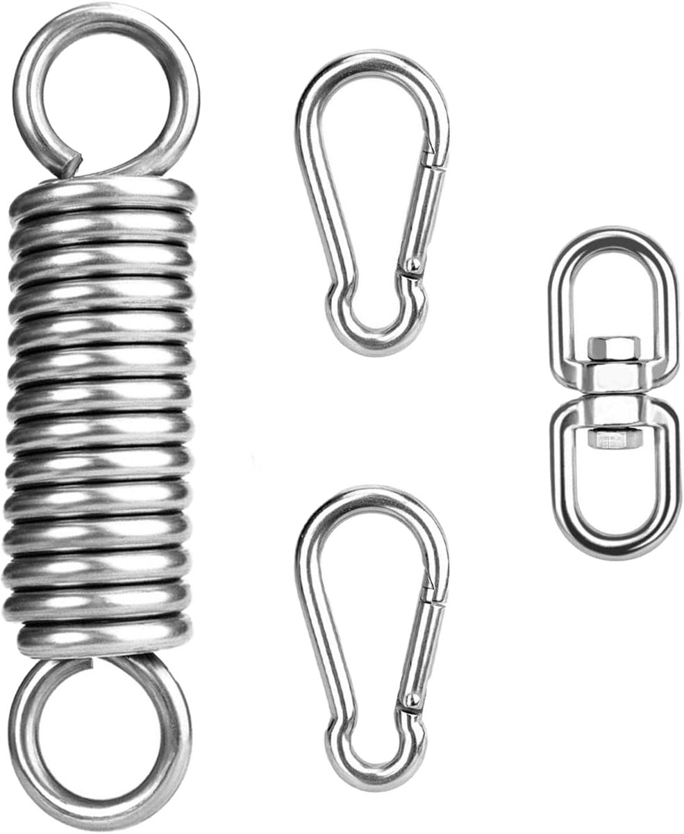 SnelShoppen - Hangmat Schommelsysteem, Punching Bag Ophanghaak, Zwenkhaak voor Hangmatstoelen, Hangmat, Ideaal voor Yogahammocks, Tuin, Camping en Kin