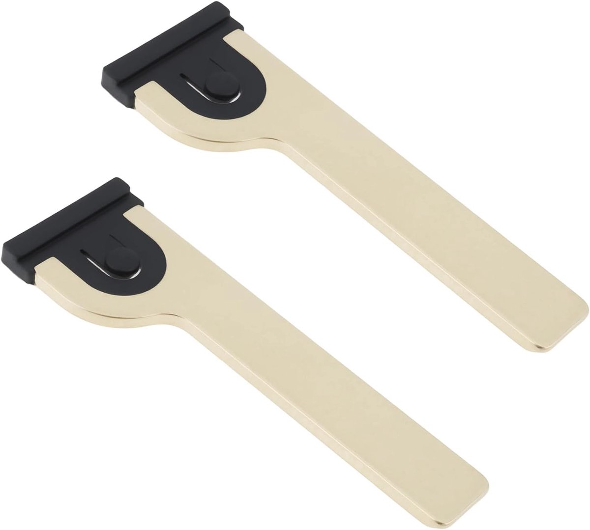 SnelShoppen - 2PCS Slimme Autosleutel Keychain Vervangblad HYQ14CBB HYQ14CBP 69515-50270 Voor Lexus IS250 IS350 RX400h - Duurzaam Metalen Blad