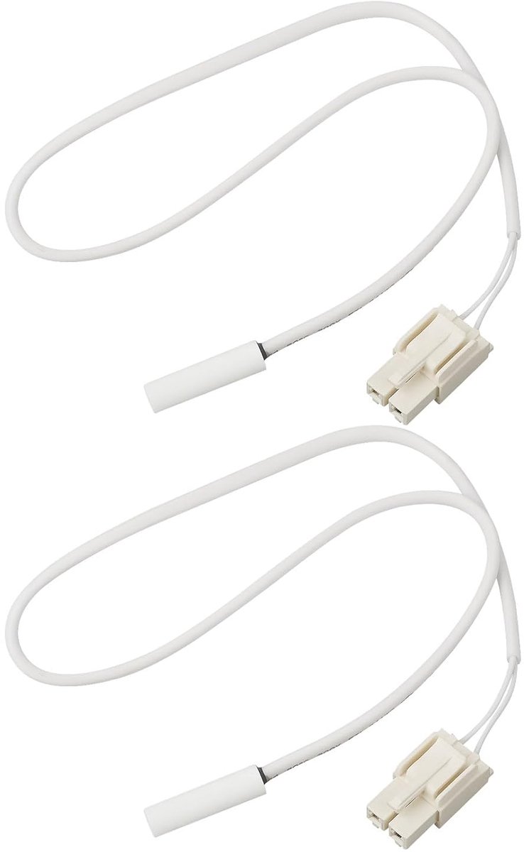 Temperatuursensor 2x - Koelkast/Vriezer - Compatibel met Hisense - Wit - Type: Temperatuursensor - Geschikt voor diverse modellen - Koelkast Sensor