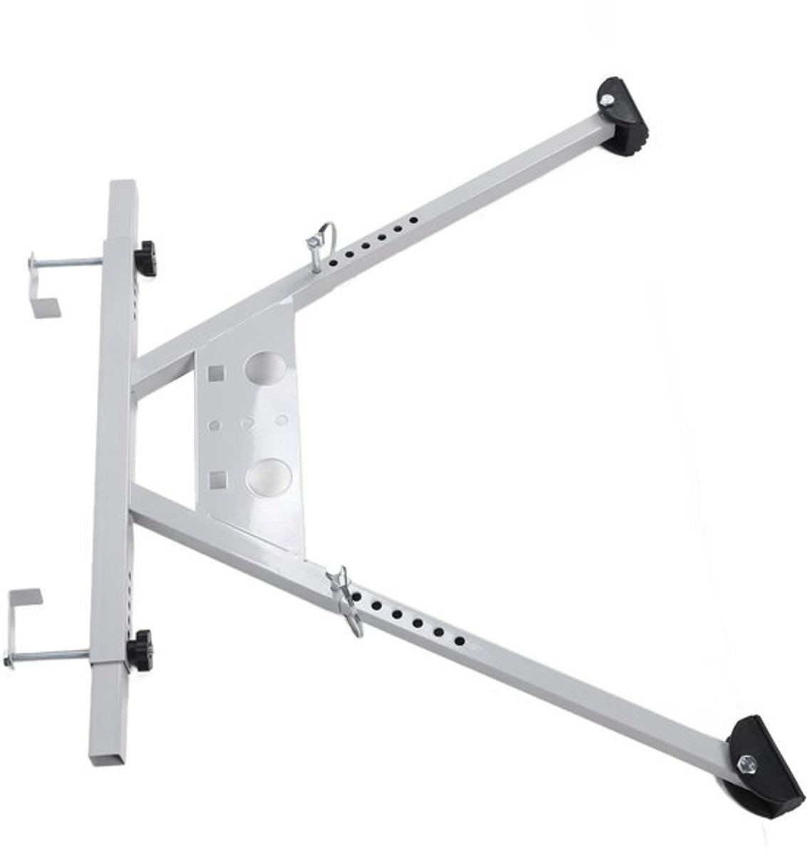 Ladderstabilisator Eenvoudige Installatie - Stalen Ladderafstandhouder - Lichtgewicht en Draagbaar - Stevige Ladderaccessoires - Veiligheid en Stabiliteit - Laddersteun