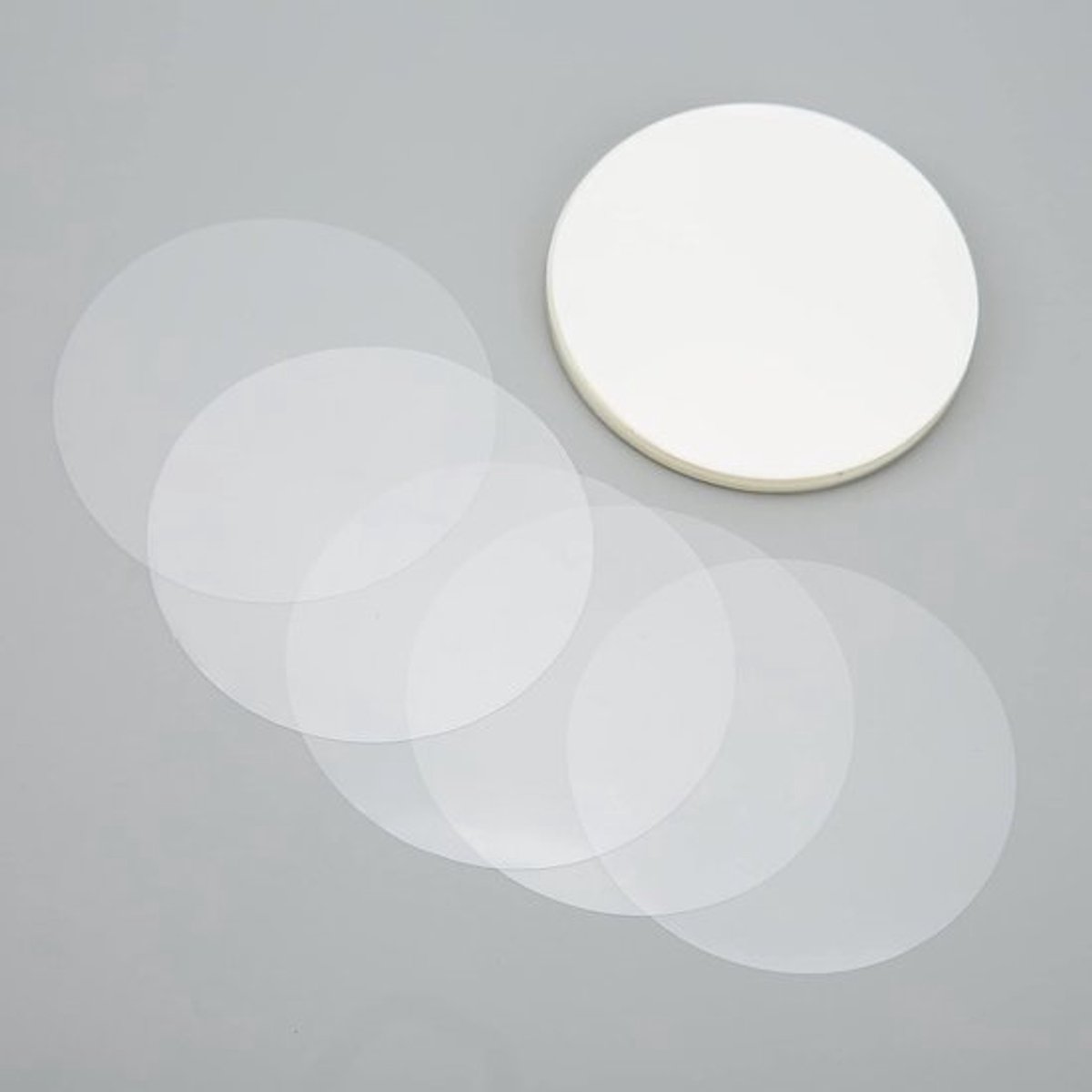 Badge Componenten - Plastic Schijven - Badge Creatie - Hoogwaardig PVC Materiaal - 100 stuks - Transparant