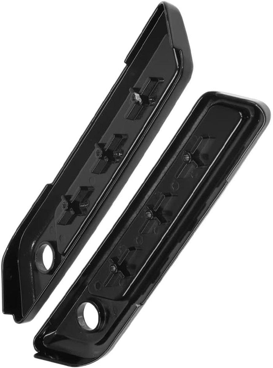 SnelShoppen - Motorfiets Zadel Tas Buiten Deksel Scharnier Slot Covers, Zadel Tas Deksel Hinge Locking Covers, Compatibel Met Harley Road Glide, Stree
