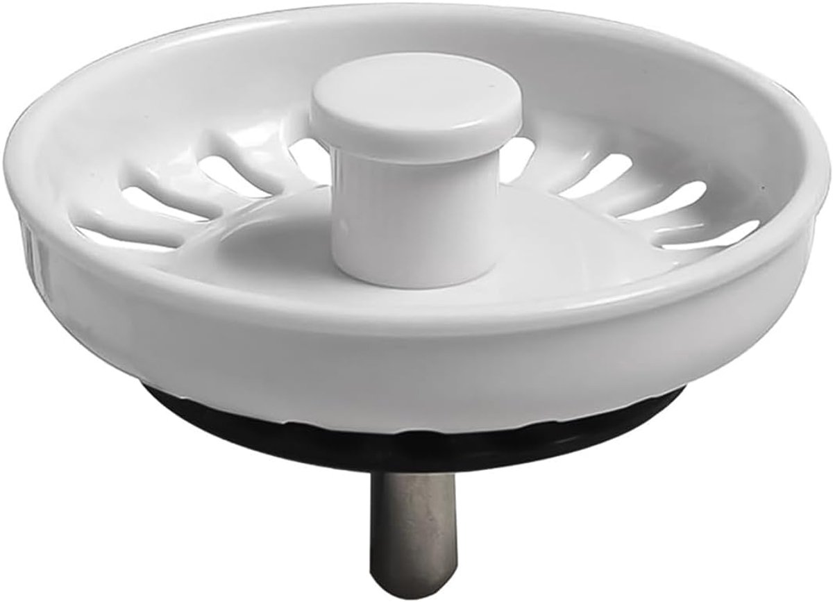 SnelShoppen - Geüpgradede Gootsteenzeef 74 mm - Duurzaam en Roestbestendig Keukengootsteen Accessoire - Eenvoudig te Installeren en Schoon te Maken -
