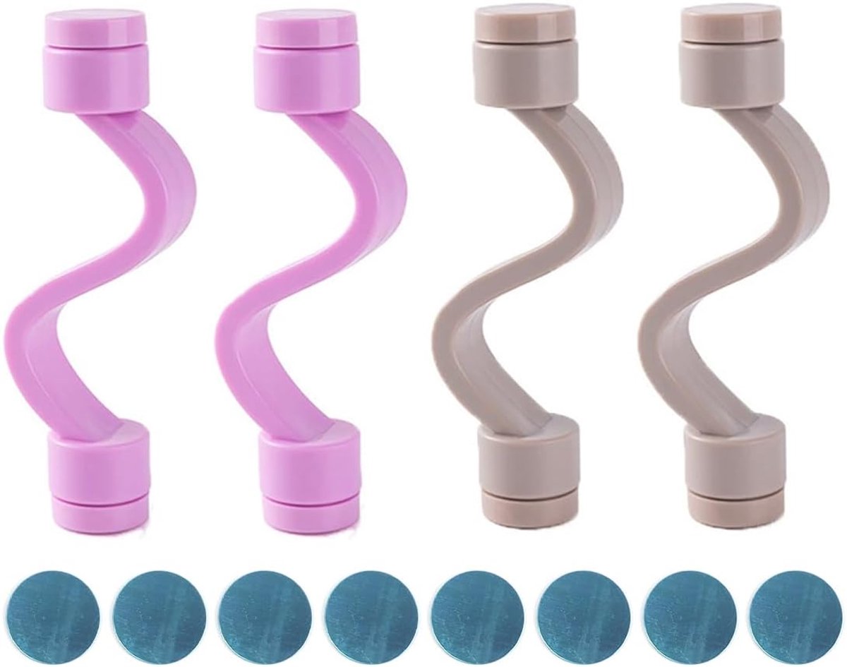 Wasmachine deurstopper - Set van 4 - Magnetisch - Beschermt wasmachine deur - ShopVlot