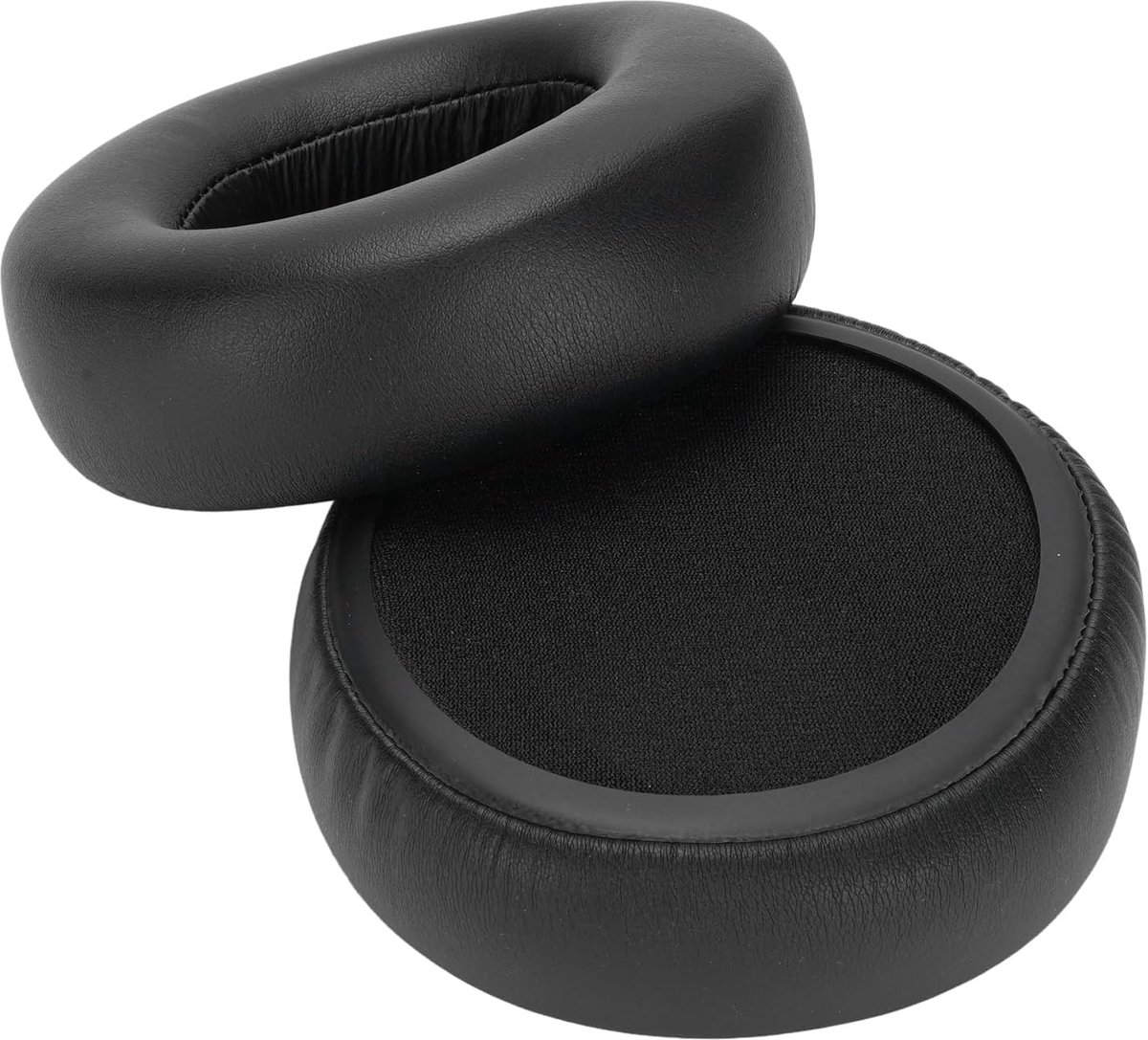 SnelShoppen - Vervangende Oorkussens voor RB-M700B, RB-M500B - Premium Earpads van Kunstleer en Geheugenfoam - Zwart - Eenvoudige Installatie voor Hoo