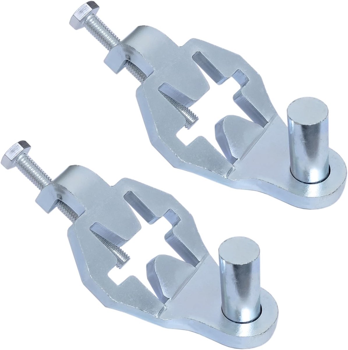 SnelShoppen - Heavy Duty T-Post Poort Scharnierpennen met 5/8 Pin voor Boerderij, Tuin/ Achtertuin - Hoogwaardige Staal, Roestbestendig, Sterk, Voor T