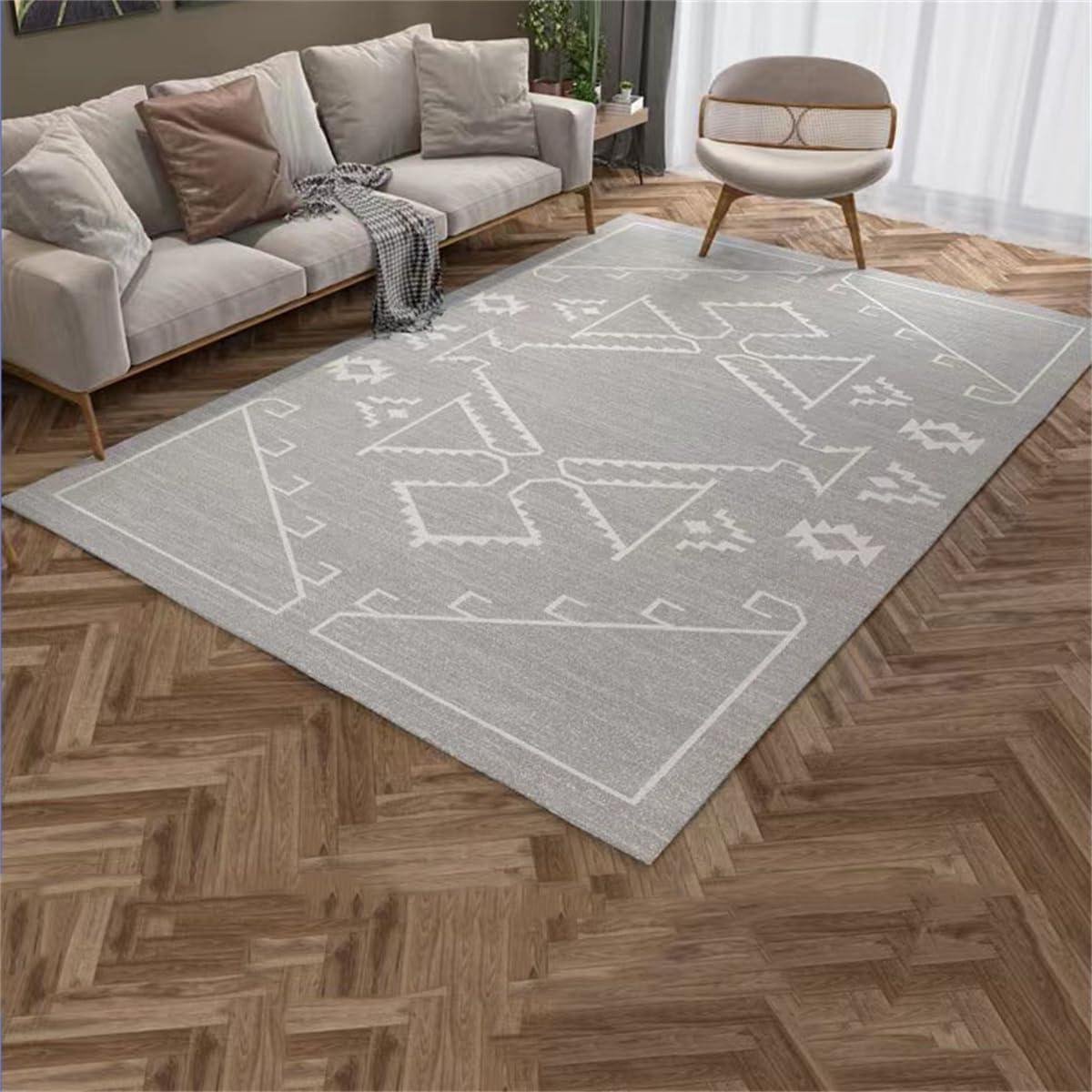 Elektrisch Vloerkleed - Verwarmd Tapijt - Binnen Verwarmen - Graphene Carbon Crystal - 100 x 200 cm - Grijs