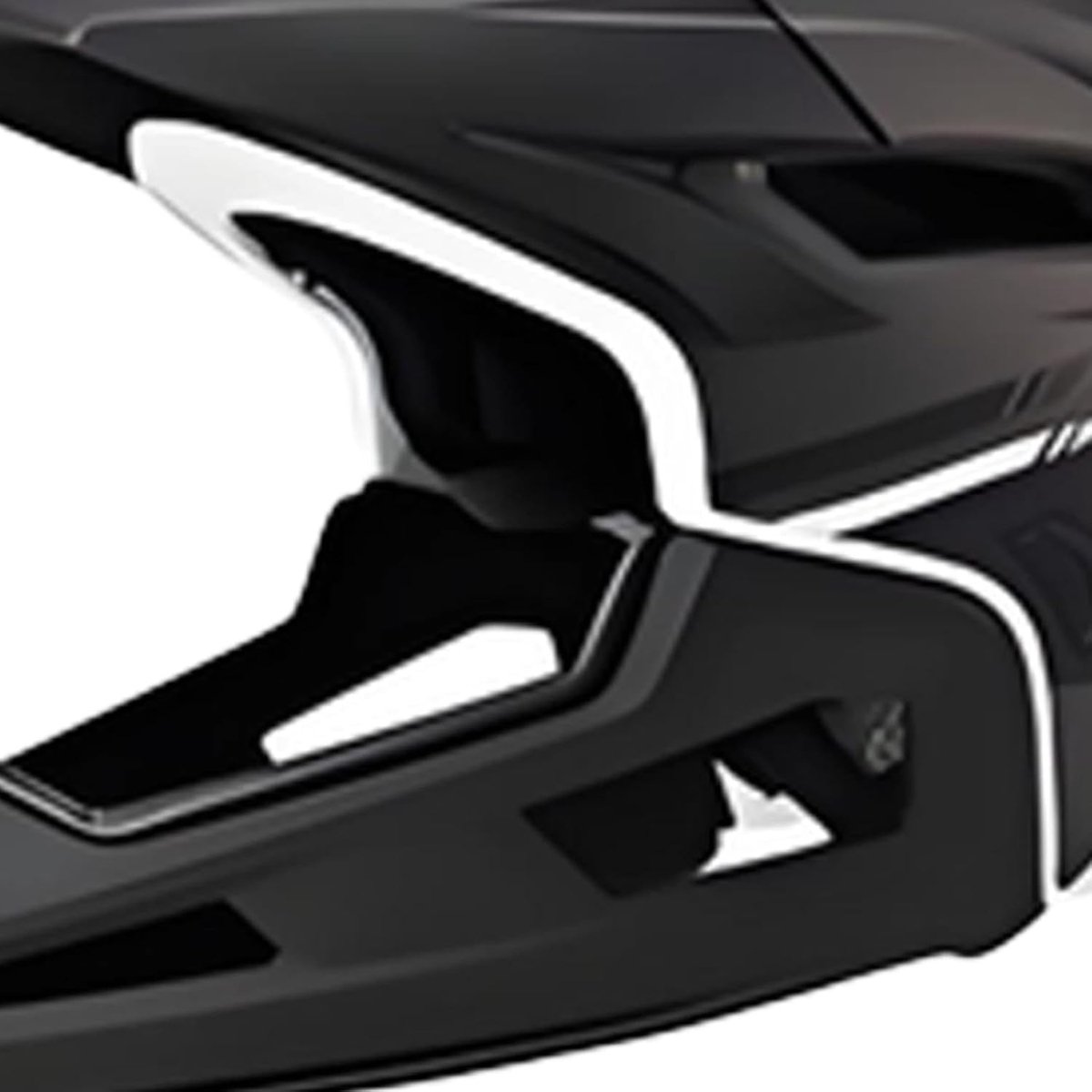 Mountainbikehelm - Fietshelm - Veilig Fietsen - Verwijderbare Kinbescherming - 58-62 cm - Zwart – foto 2