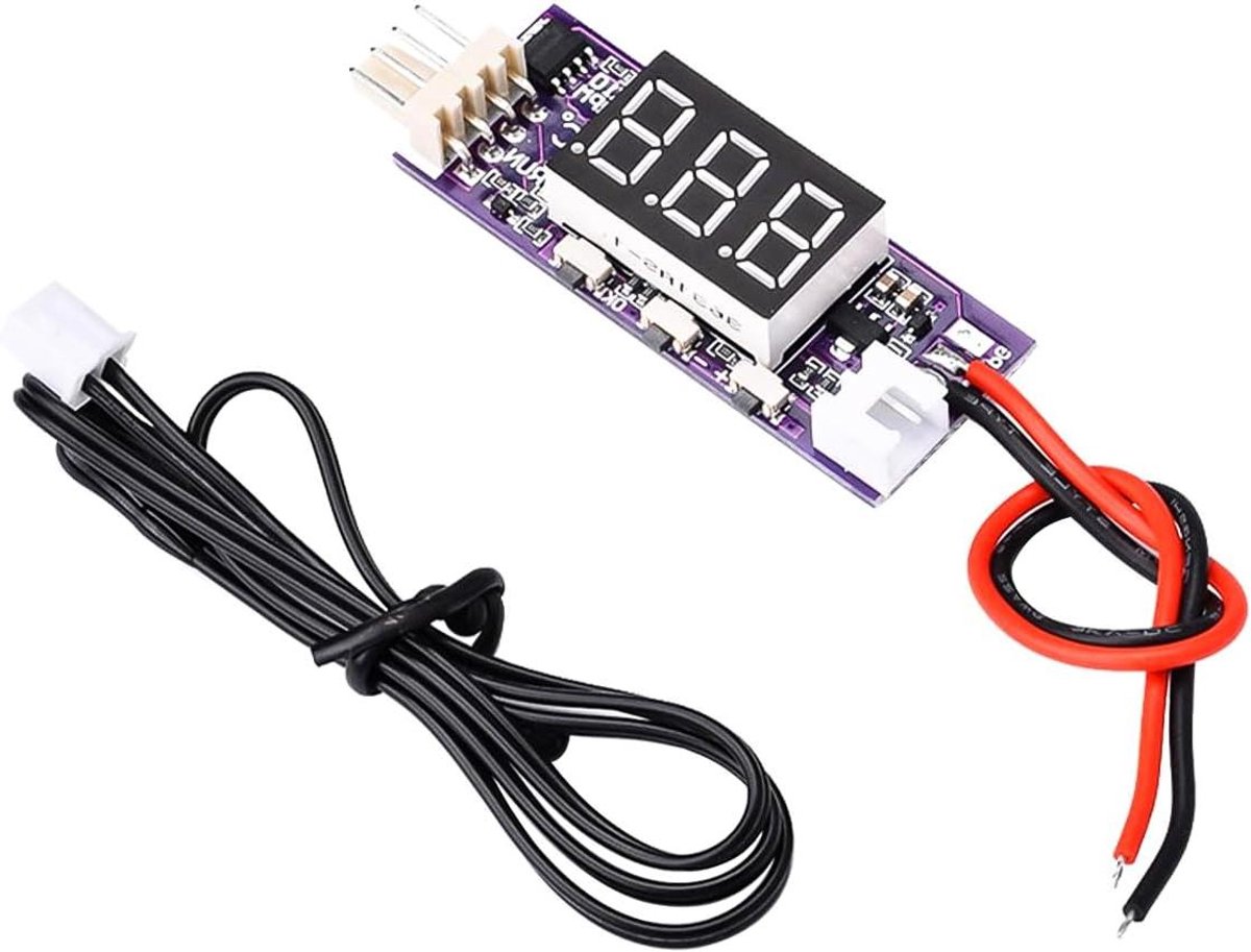 Namvo PWM Fan Speed Control Module, Automatic Temperature Controller NTC Sensor, DC 12V 3A 4Pin Suitable For 3000mA Fan