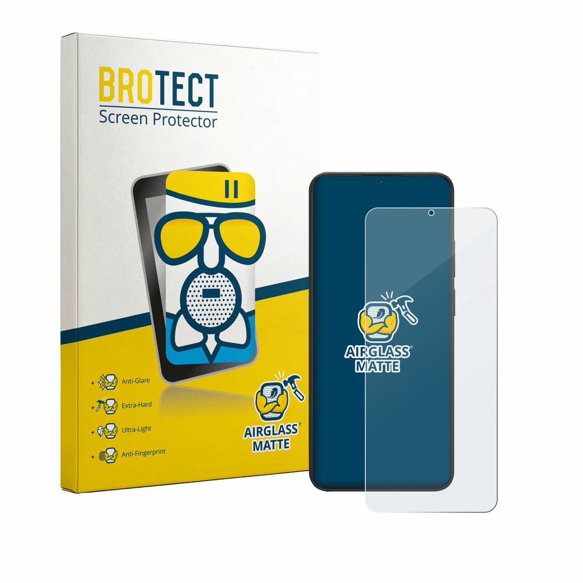 BROTECT - Screenprotector voor Blackview Wave 10 - Folie Beschermfolie Beschermglas matte