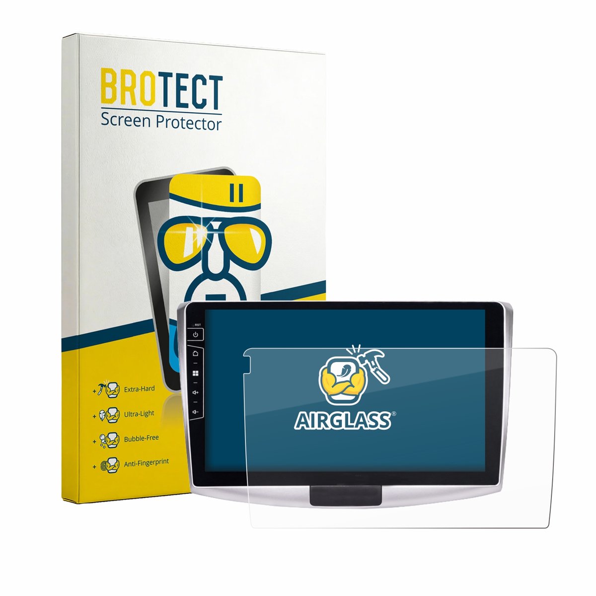 Screenprotector voor Dynavin D9-B6S Premium Flex 10.1" Beschermglas transparant