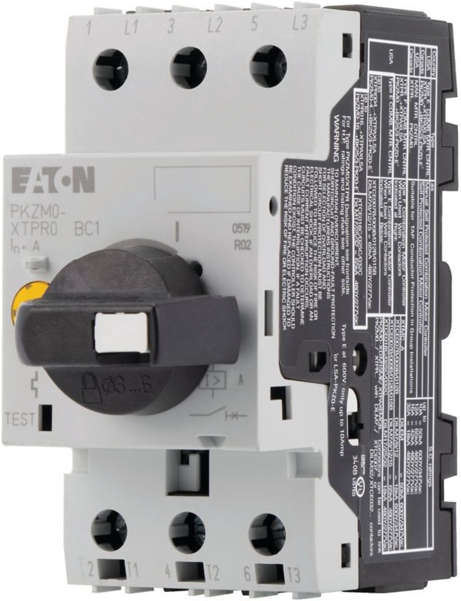 Eaton Motorbeveiligingsschakelaar, 15 kW, 25 - 32 A, Schroefklemmen, vergrendelbaar, 156398