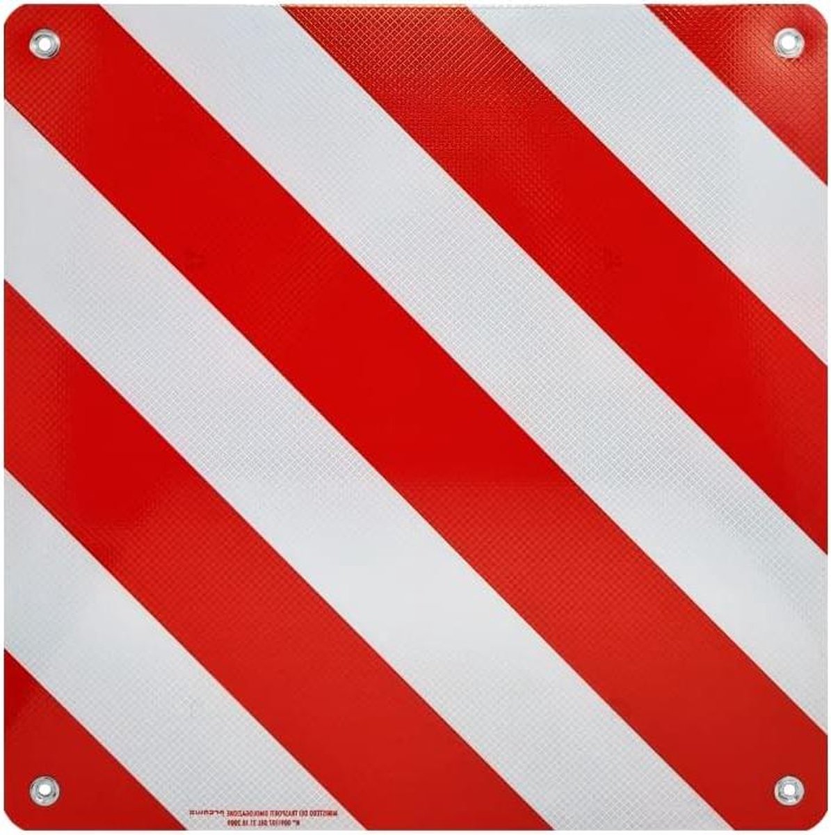 Goedkeurd Bord - Lastenbord Aluminium - Transport Veilig - Aluminium Materiaal - 50 x 50 cm - Aluminium
