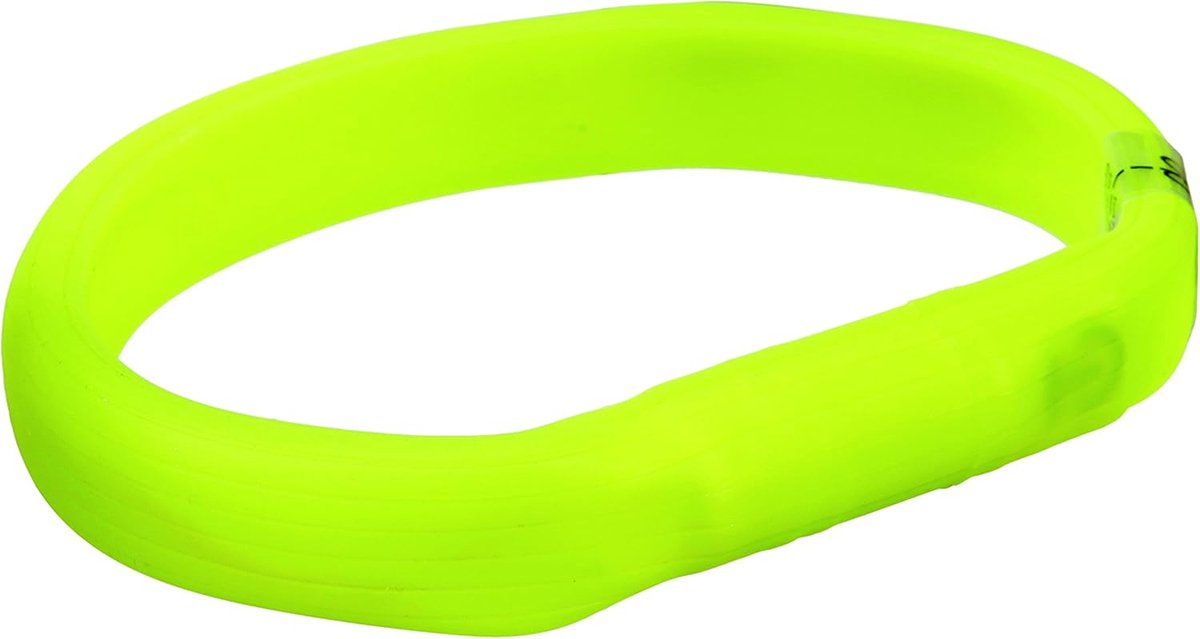 Honden Halsband - Lichtgevende band - Veiligheid in donker - Oplaadbaar via USB - L/XL - Groen
