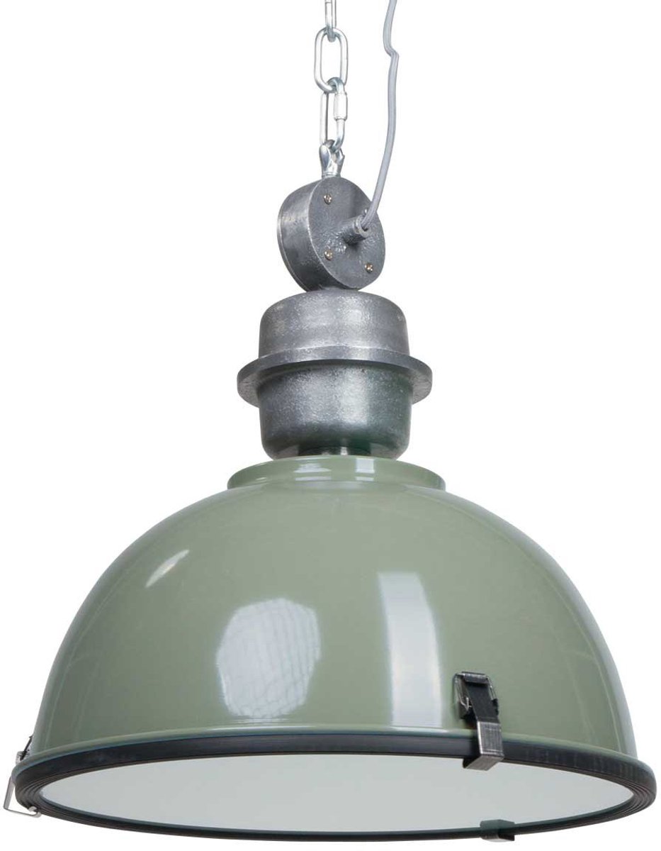 Steinhauer Hanglamp Industrieel 7586g Groen