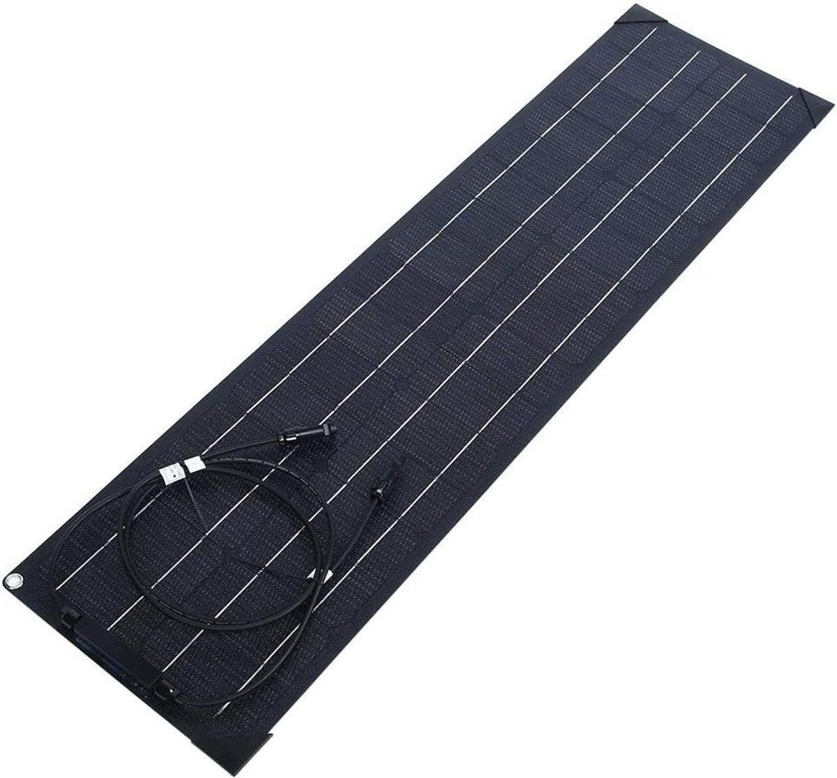 Zonnepaneel - Laadbord - Buiten opladen - Hoge efficiëntie - 50W - Zwart