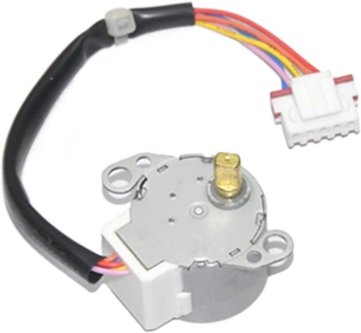 Stappenmotor - Elektronische Starter - Airco Onderdeel - Hoge Temperatuur Bestendig - 12V DC - Grijs