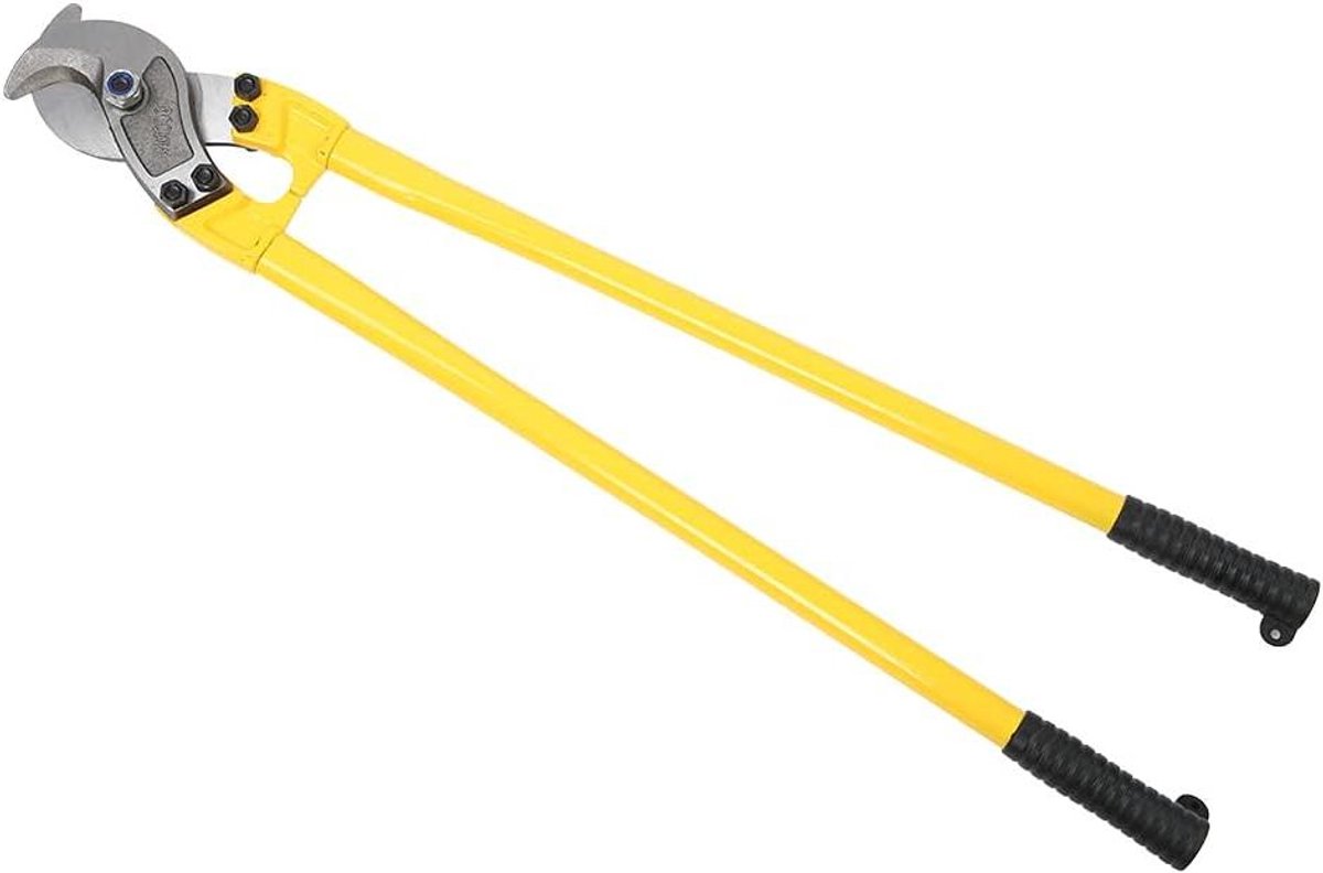 Kabelschaar - Draadschaar Knipschaar - Zwaar Kabel Knippen - Industriële Koolstofstaal - 900 mm - Zwart