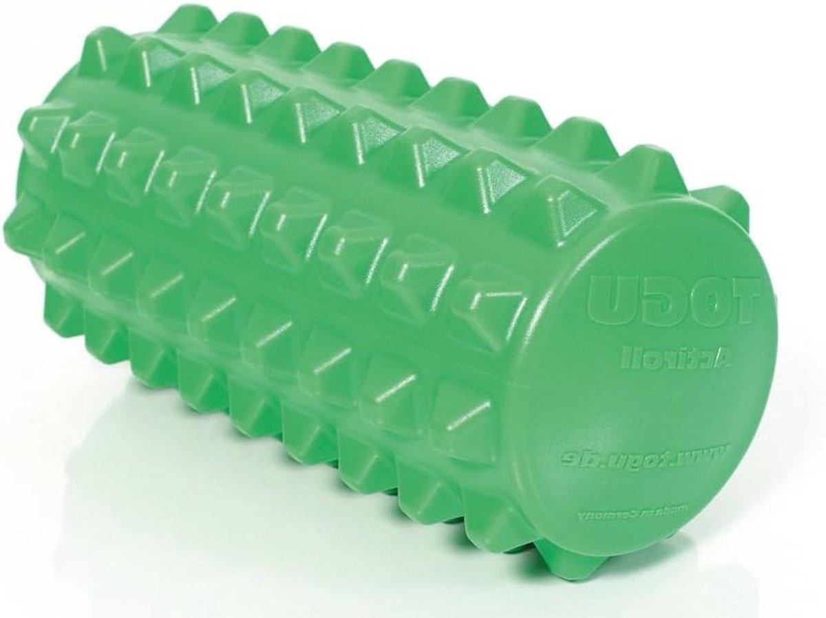 Fasciarol - Massage rol - Zelfmassage - Individueel instelbaar - 30 x 13 cm - Groen