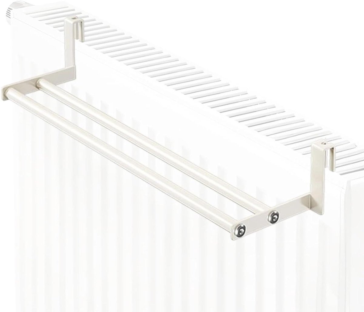 Droogrek Kleding - Handdoekhouder Wand - Ruimte Besparen - Boren Niet Nodig - 58 cm - Mat