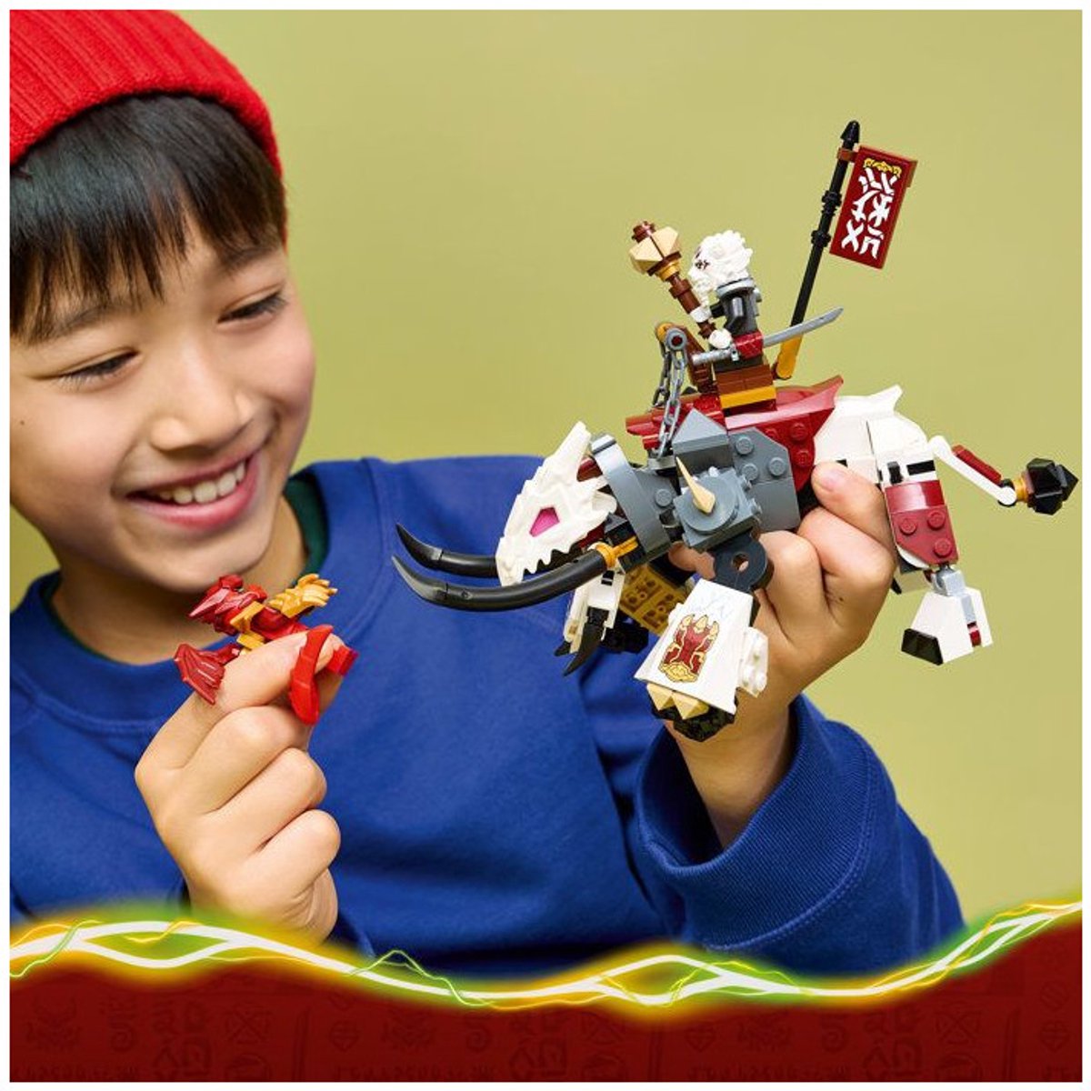LEGO NINJAGO Zilvar en Grimtak het Drakenbeest Speelgoed Draak voor Kinderen 71863 — afbeelding 16
