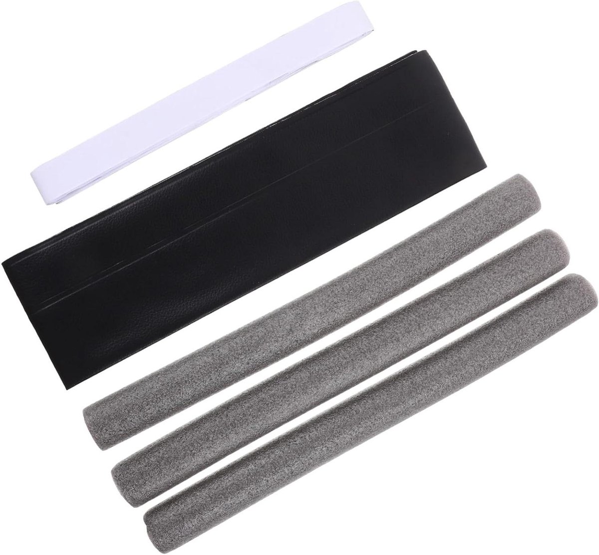 Tochtstopper Deur - Tochtstrip Winddicht - Tocht Buiten Houden - Geluiddempend Isolatie - 6.5 cm Dikte - Grijs