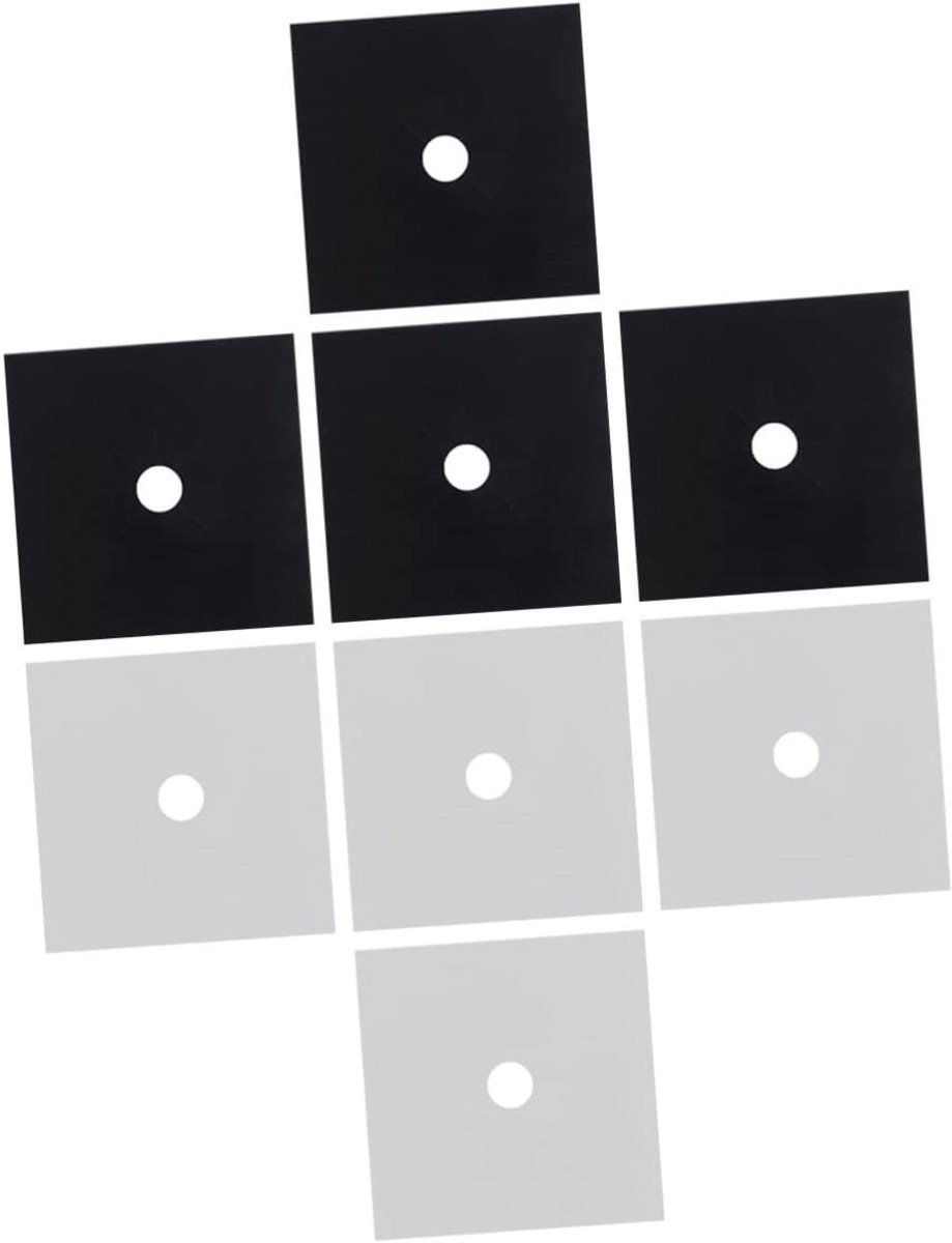 Gasfornuis Beschermers Fornuishoezen Reiniging Keuken Schoonhouden Antiaanbaklaag 27x27CM Kleuren