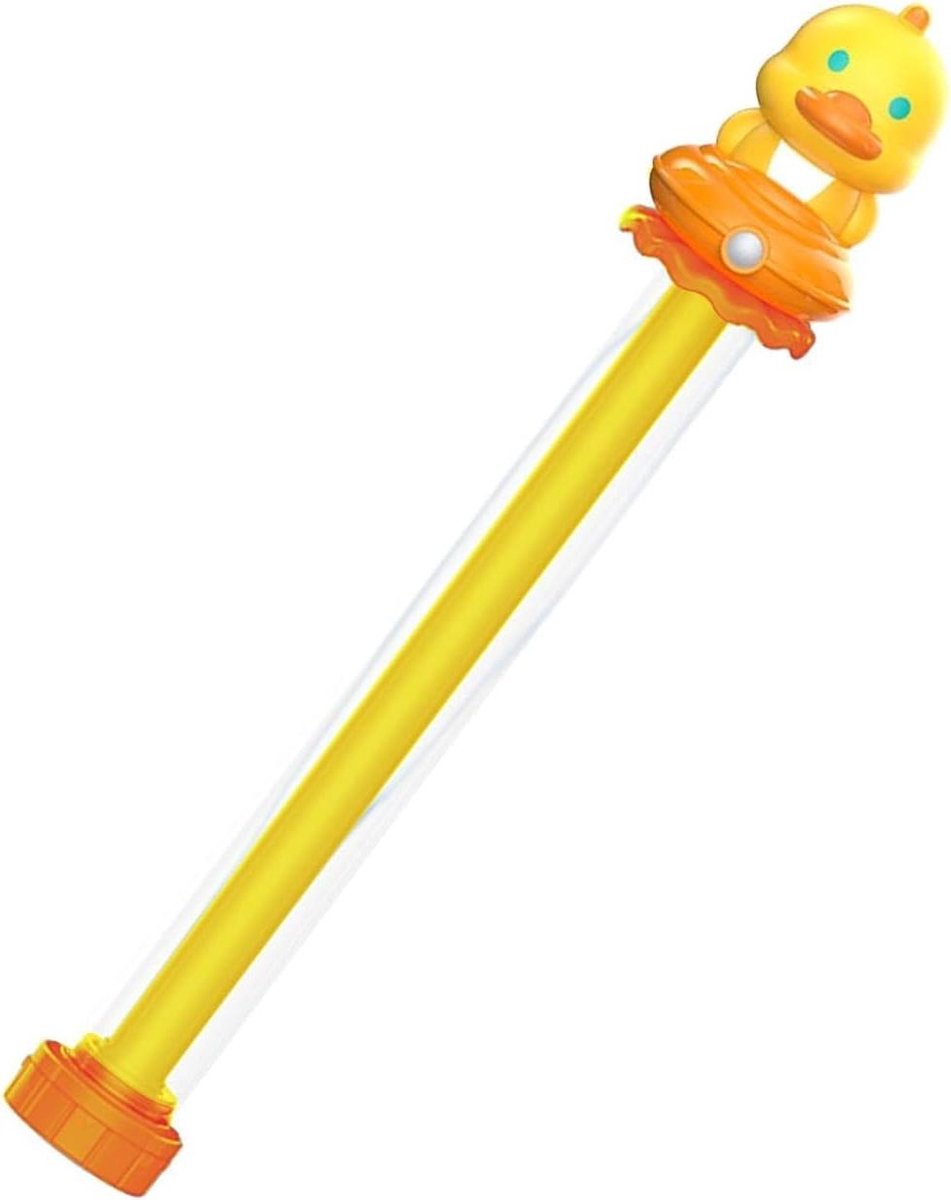 Watersproeier Kinderen - Waterkanon Speelgoed - Buiten Spelen - 4 Sproei Modi - 43 cm - Gele Eend