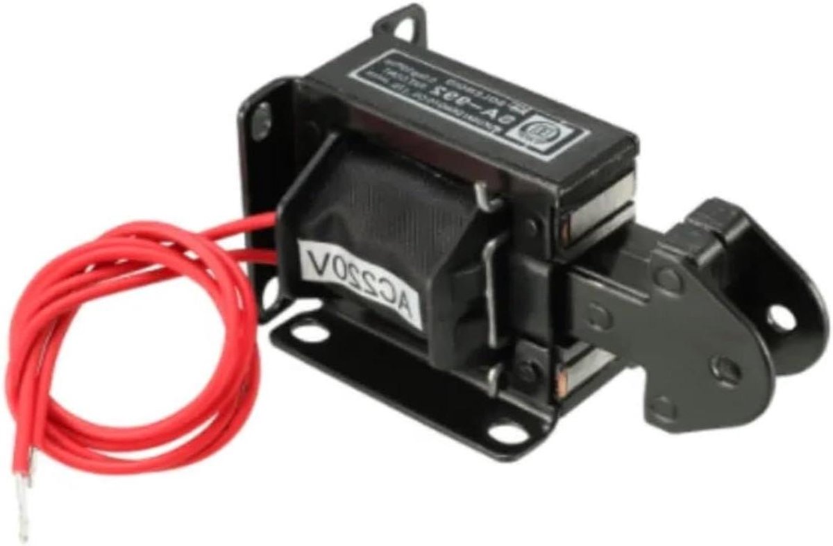 SA-992 Lift 0.5kg Stroke 10mm AC 220V AC110V Tractive Solenoid Electromagnet (AC110V)