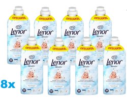 Lenor Sensitive Wasverzachter – 8 x 59 Wasbeurten – Hypoallergeen – 8 Stuks
