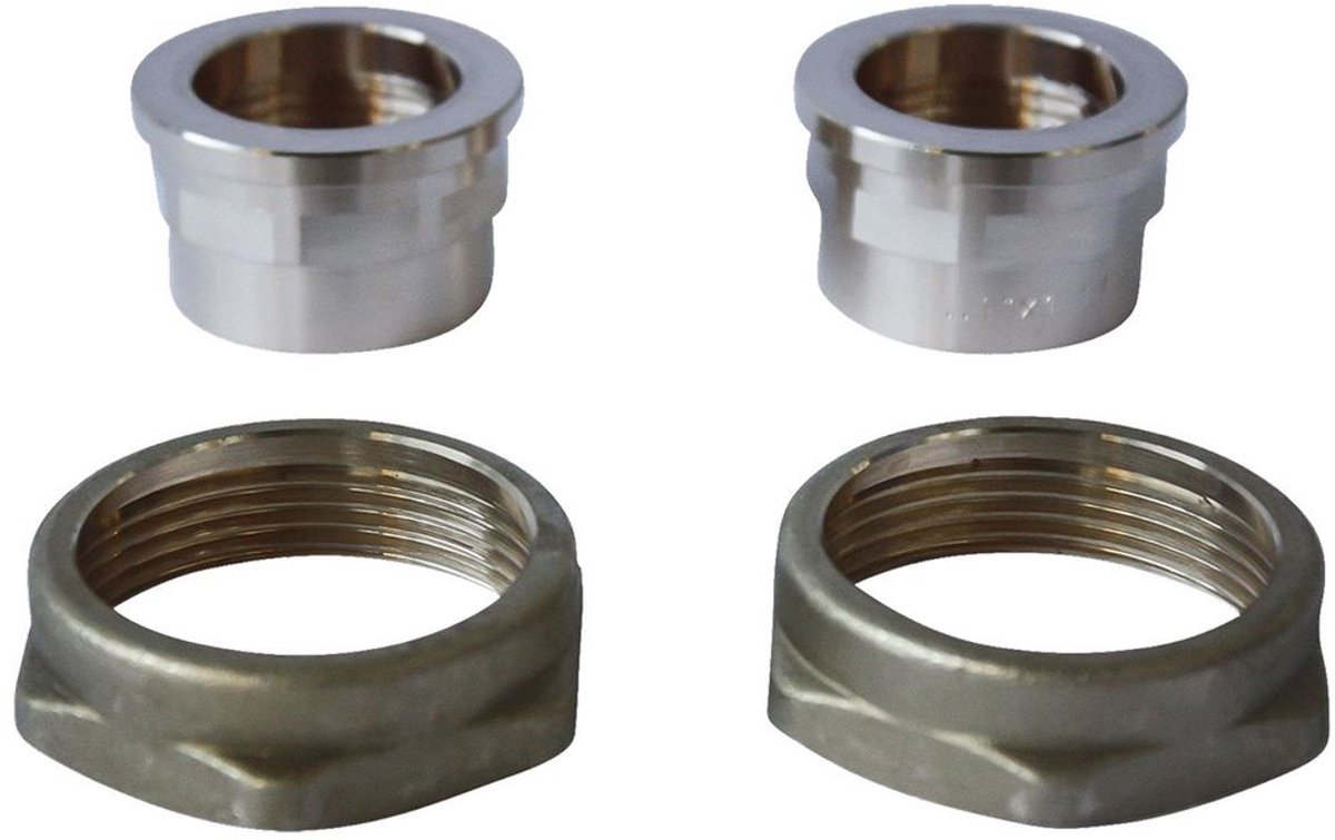 GRUNDFOS Toebehoren voor circulatiepompen Pijpkoppelingsset G1_1/2xRp1 Ms, 529972