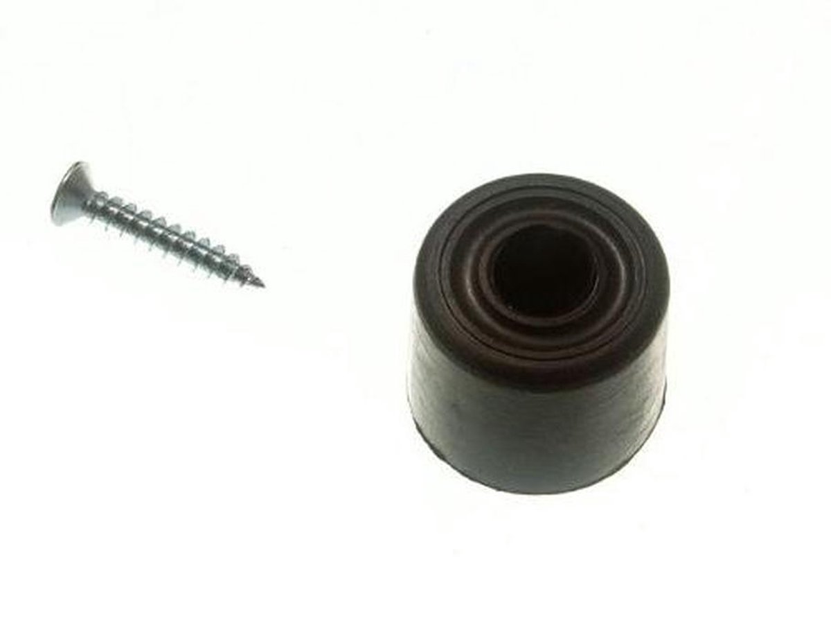 Deurstopper Set - Rubberen Stopper - Bescherming Deuren - Inclusief Schroeven - 40 Stuks - Zwart